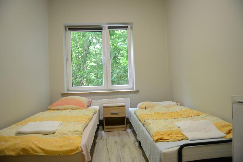 Zacisze Lesne Hostel Lidzbark Warminski Bagian luar foto