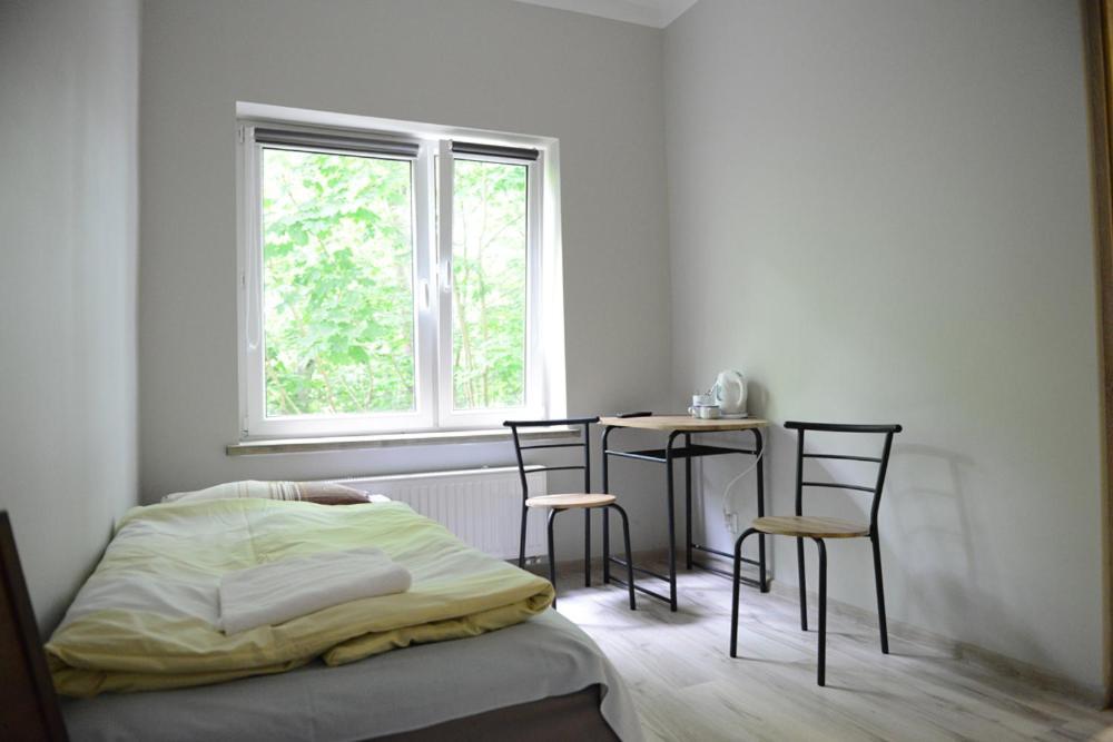 Zacisze Lesne Hostel Lidzbark Warminski Bagian luar foto