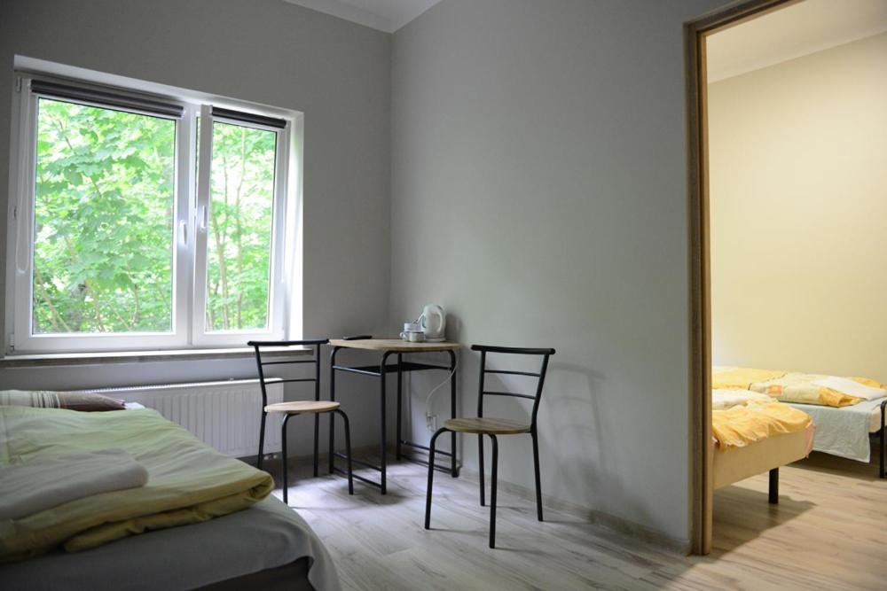 Zacisze Lesne Hostel Lidzbark Warminski Bagian luar foto